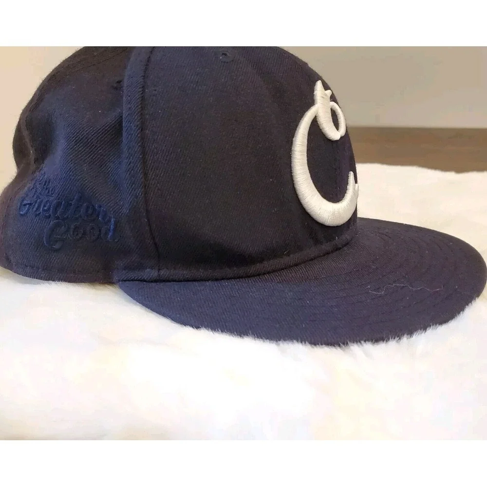 Commonwealth Herringbone C'mon New Era Blk Snap Cap Alt 59fifty Fitted 7